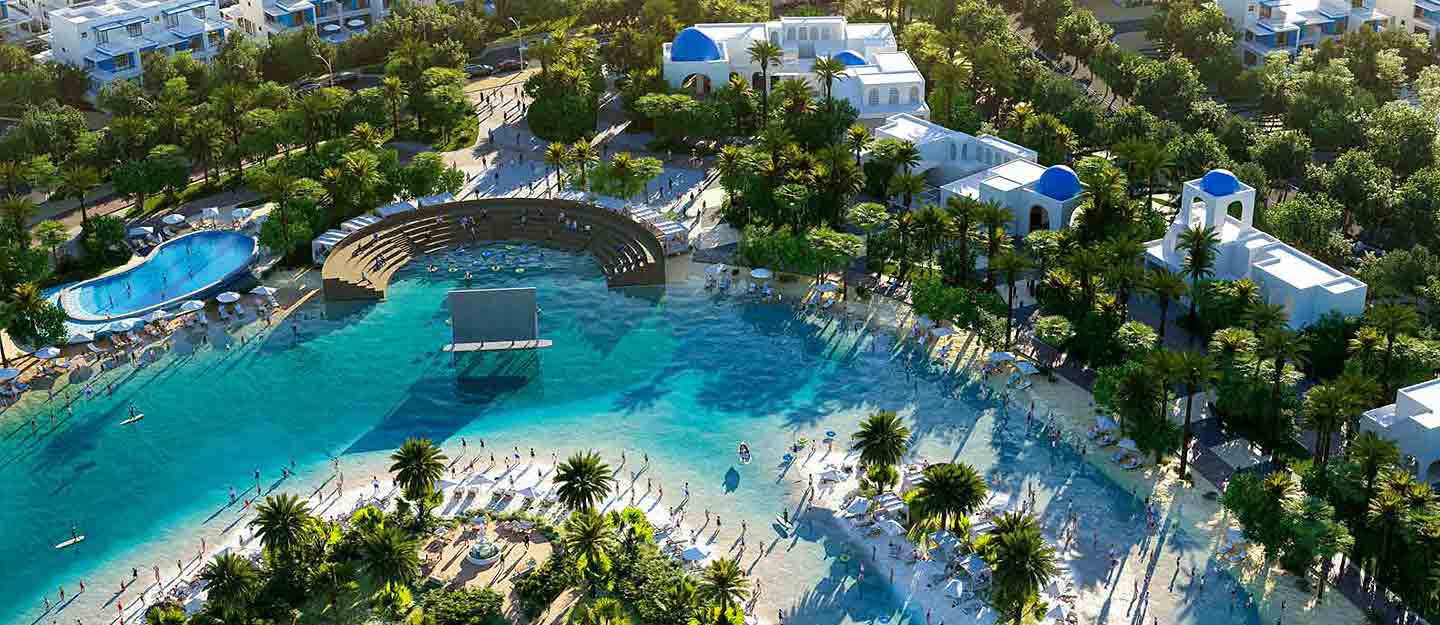 Things to do in DAMAC Lagoons crystal water features